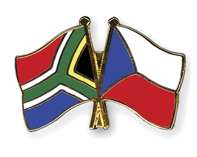 Fahnen Pins Sdafrika Tschechische-Republik