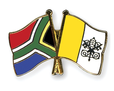 Fahnen Pins Sdafrika Vatikanstadt