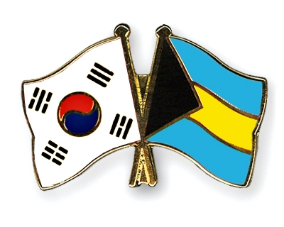 Fahnen Pins Sdkorea Bahamas