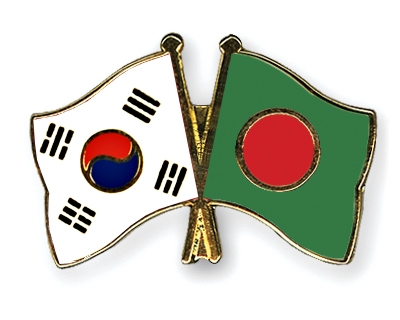 Fahnen Pins Sdkorea Bangladesch