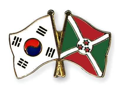 Fahnen Pins Sdkorea Burundi