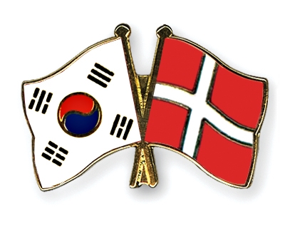 Fahnen Pins Sdkorea Dnemark