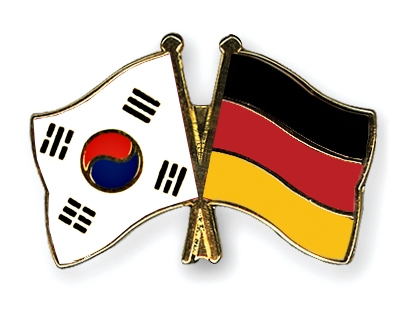 Fahnen Pins Sdkorea Deutschland