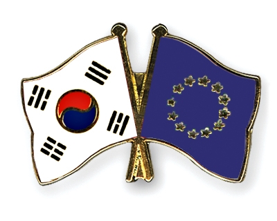 Fahnen Pins Sdkorea Europa