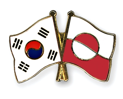 Fahnen Pins Sdkorea Grnland