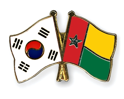 Fahnen Pins Sdkorea Guinea-Bissau