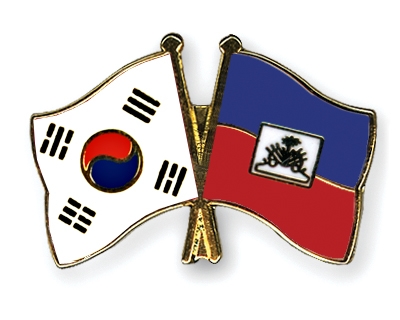 Fahnen Pins Sdkorea Haiti