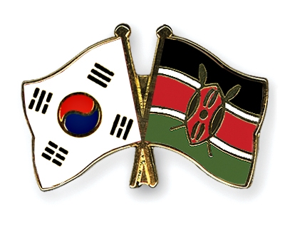 Fahnen Pins Sdkorea Kenia