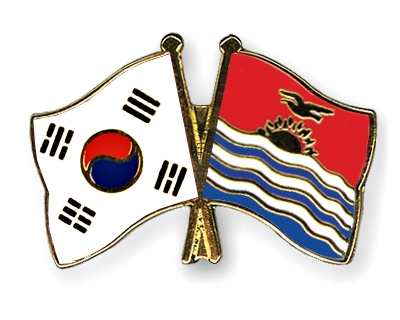 Fahnen Pins Sdkorea Kiribati