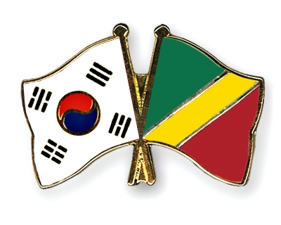 Fahnen Pins Sdkorea Kongo-Republik