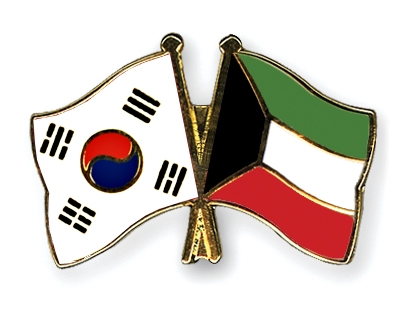 Fahnen Pins Sdkorea Kuwait