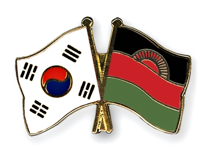 Fahnen Pins Sdkorea Malawi