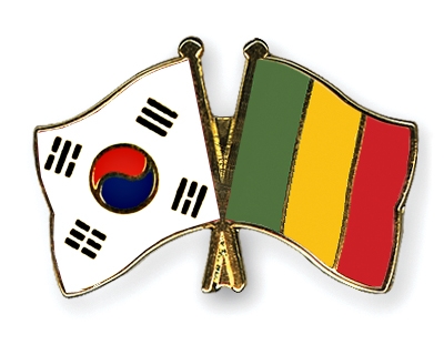 Fahnen Pins Sdkorea Mali