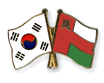 Fahnen Pins Sdkorea Oman