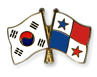 Fahnen Pins Sdkorea Panama