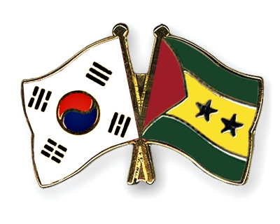 Fahnen Pins Sdkorea Sao-Tome-und-Principe