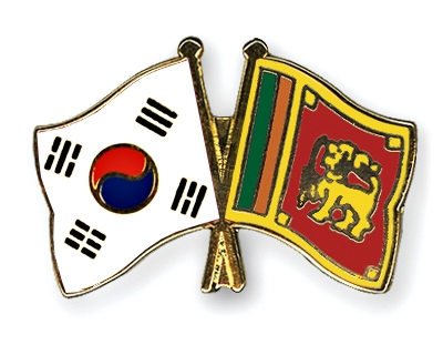 Fahnen Pins Sdkorea Sri-Lanka