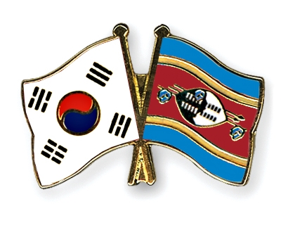 Fahnen Pins Sdkorea Swasiland