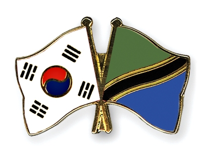 Fahnen Pins Sdkorea Tansania