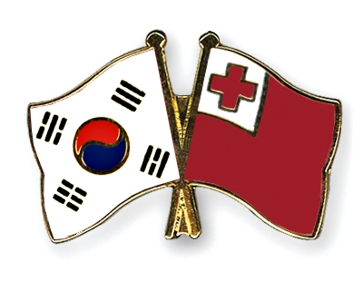 Fahnen Pins Sdkorea Tonga