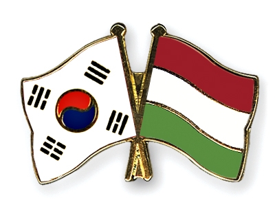 Fahnen Pins Sdkorea Ungarn