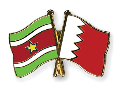 Fahnen Pins Surinam Bahrain