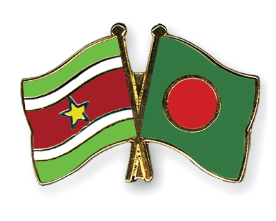 Fahnen Pins Surinam Bangladesch