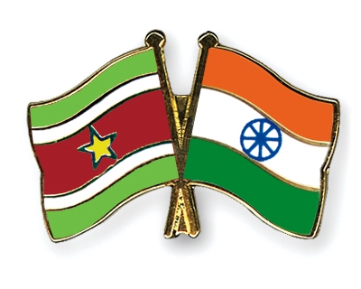 Fahnen Pins Surinam Indien