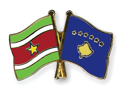 Fahnen Pins Surinam Kosovo