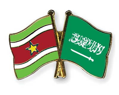 Fahnen Pins Surinam Saudi-Arabien