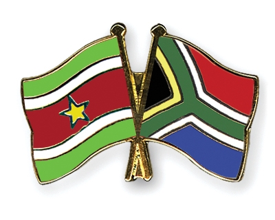 Fahnen Pins Surinam Sdafrika