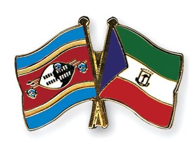 Fahnen Pins Swasiland quatorialguinea