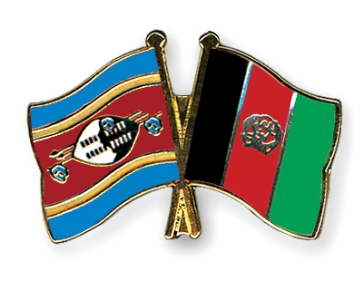 Fahnen Pins Swasiland Afghanistan