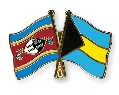 Fahnen Pins Swasiland Bahamas