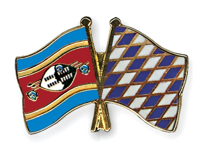 Fahnen Pins Swasiland Bayern