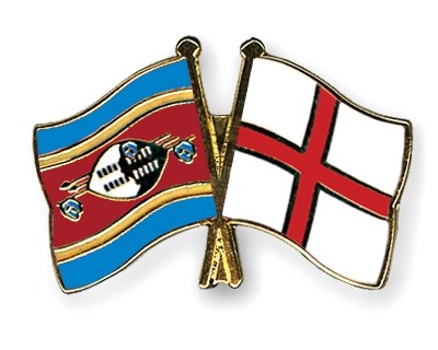 Fahnen Pins Swasiland England