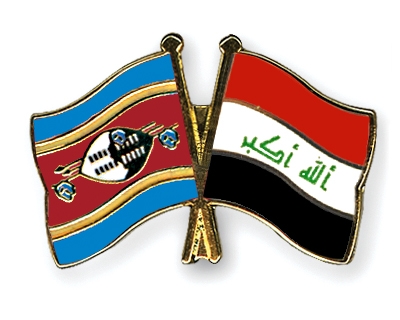 Fahnen Pins Swasiland Irak