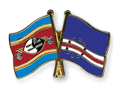 Fahnen Pins Swasiland Kap-Verde