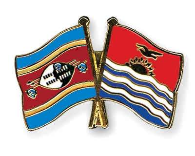 Fahnen Pins Swasiland Kiribati