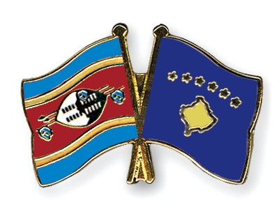 Fahnen Pins Swasiland Kosovo