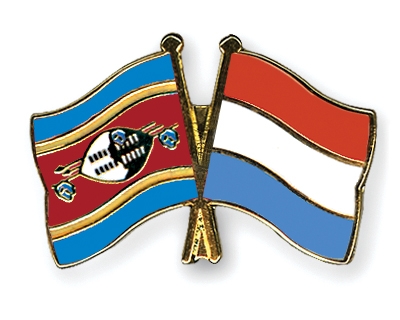 Fahnen Pins Swasiland Luxemburg