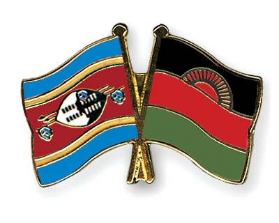 Fahnen Pins Swasiland Malawi