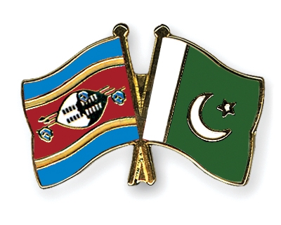 Fahnen Pins Swasiland Pakistan