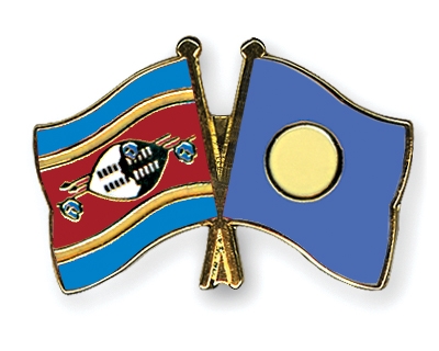 Fahnen Pins Swasiland Palau