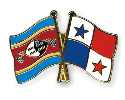 Fahnen Pins Swasiland Panama