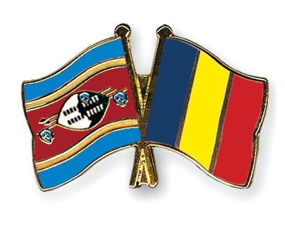 Fahnen Pins Swasiland Rumnien