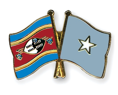 Fahnen Pins Swasiland Somalia