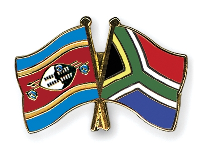 Fahnen Pins Swasiland Sdafrika