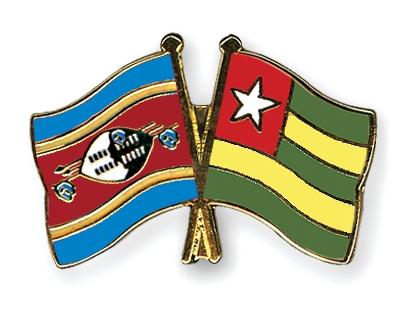 Fahnen Pins Swasiland Togo