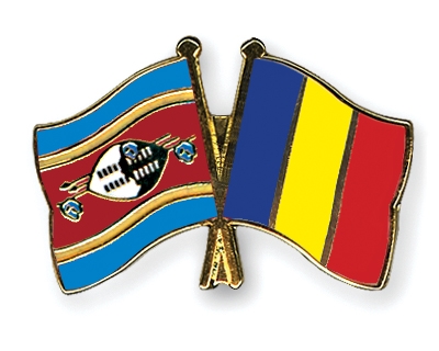 Fahnen Pins Swasiland Tschad